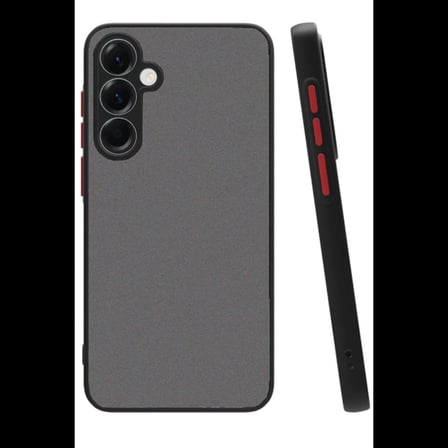 Samsung Galaxy A36 Kılıf Montreal Silikon Kapak - Siyah