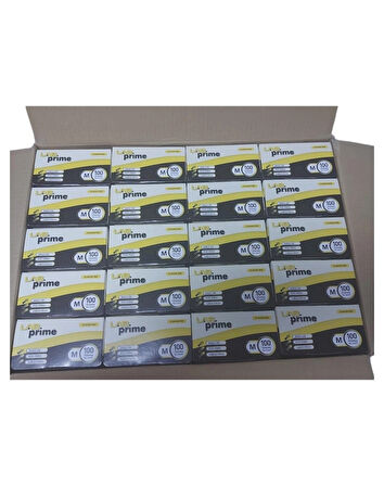 Nitril Muayene Eldiveni Mavi Pudrasız 1 koli (20 Paket) 2000 adet Eldiven