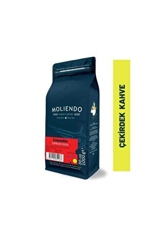 Moliendo Colombia Supremo Huila Yöresel Kahve ( Çekirdek Kahve ) 1000 G.