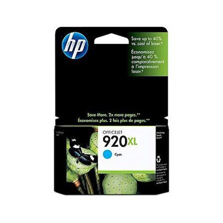 Hp 920Xl Cyan Mavi Yüksek Kapasiteli Kartuş Cd972Ae