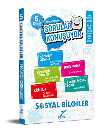 PRUVA 5. SINIF SOSYAL BİLGİLER SORU BANKASI