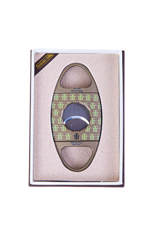 Cohiba Trinidad Özel Üretim Kahverengi Metal Puro Makası Kesici