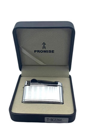 Promise Soft Flame Gümüş Metal Çakmak