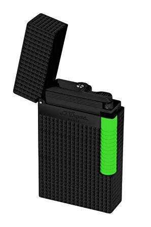 S.T. Dupont Le Grand Diamond Head Neon Green Puro Çakmağı 23072