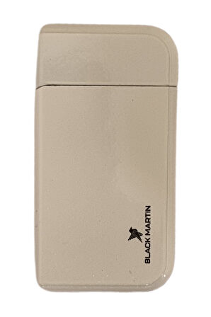 Black Martin Tek Torch Pürmüz Beyaz Metal Puro Çakmağı