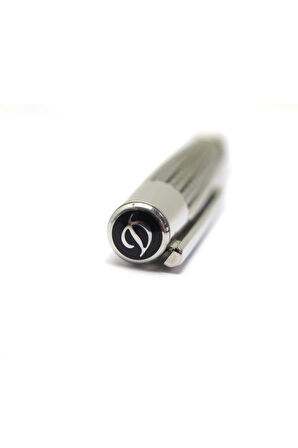 S.T. Dupont İşlemeli Gümüş Tükenmez Kalem 405732