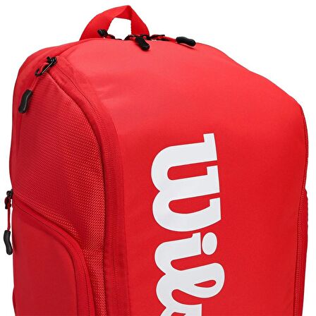 Wilson Super Tour Backpack Red Tenis Sırt Çantası