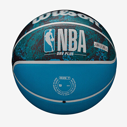 Wilson Basketbol Topu NBA DRV PLUS Vibe Black/Blue Size:7 WZ3012602XB7