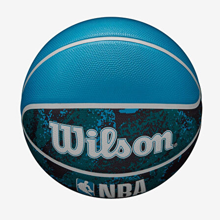 Wilson Basketbol Topu NBA DRV PLUS Vibe Black/Blue Size:7 WZ3012602XB7