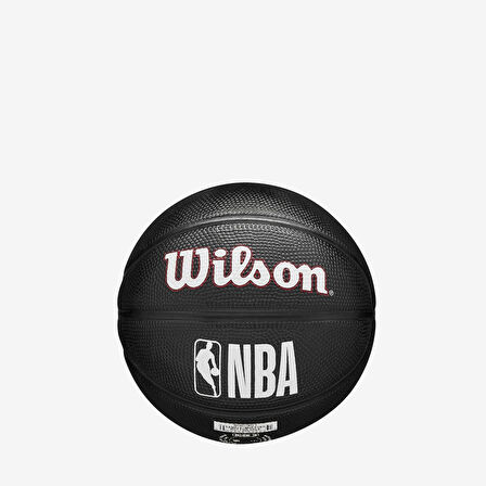 Wilson Mini Basketbol Topu NBA TEAM TRIBUTE MINI BLACK CHI BULLS WZ4017602XB3