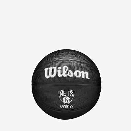 Wilson Mini Basketbol Topu NBA TEAM TRIBUTE MINI BLACK BR NETS WZ4017604XB3