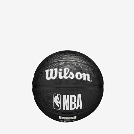 Wilson Mini Basketbol Topu NBA TEAM TRIBUTE MINI BLACK BR NETS WZ4017604XB3