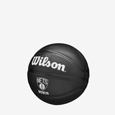 Wilson Mini Basketbol Topu NBA TEAM TRIBUTE MINI BLACK BR NETS WZ4017604XB3