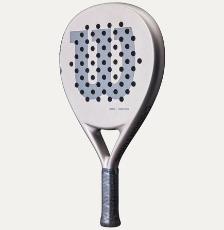 Wilson Carbon Force Padel Raketi Antrasit WR134511U2