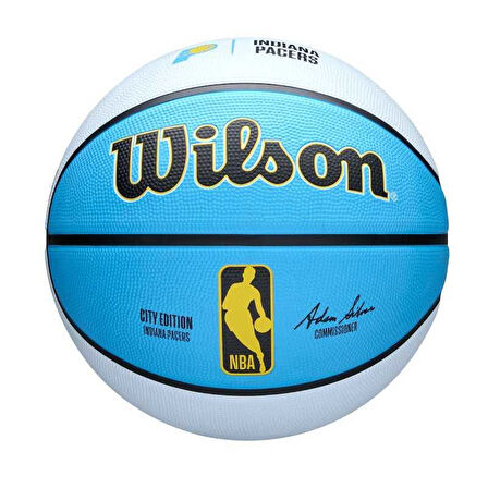 Wilson NBA Team City Edition Indiana Pacers SZ7 Basketbol Topu WZ4033912XB7