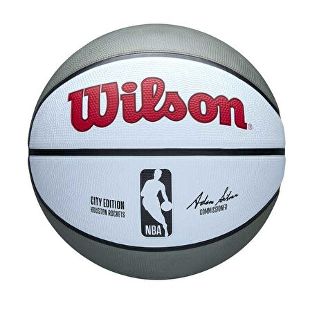 Wilson NBA Team City Edition Houston Rockets SZ7 Basketbol Topu WZ4033911XB7