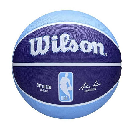 Wilson NBA Team City Edition Utah Jazz SZ7 Basketbol Topu WZ4033929XB7