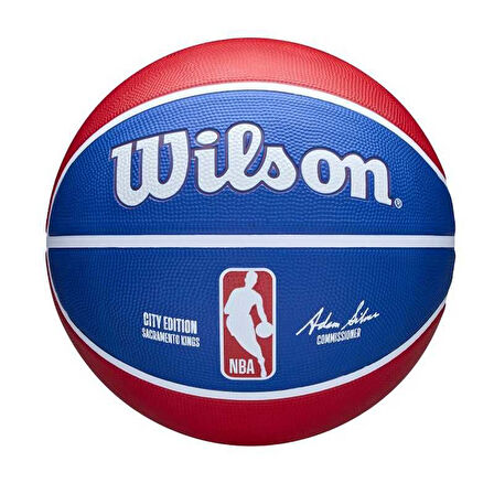 Wilson NBA Team City Edition Sacramento Kings SZ7 Basketbol Topu WZ4033926XB7