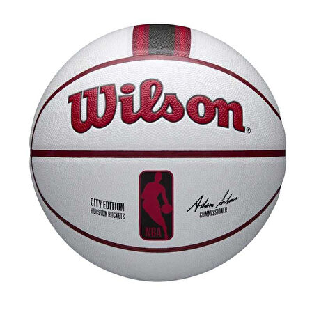 Wilson NBA Team City Collector Houston Rockets SZ7 Basketbol Topu WZ4033811XB7