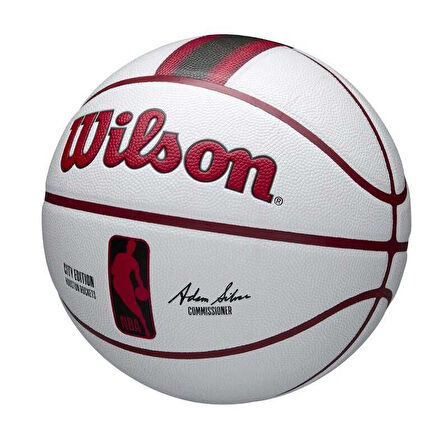 Wilson NBA Team City Collector Houston Rockets SZ7 Basketbol Topu WZ4033811XB7