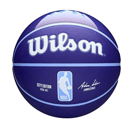 Wilson NBA Team City Collector Utah Jazz SZ7 Basketbol Topu WZ4033829XB7