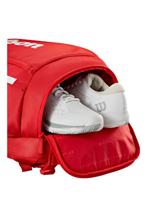 Wilson Super Tour Backpack Kırmızı Tenis Sırt Çantası