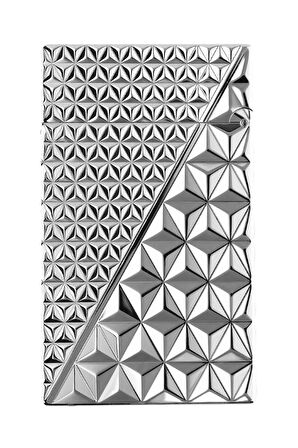 S.T. Dupont Ligne 2 Çift Soft Alev Fire X Gümüş Puro Çakmağı C16645