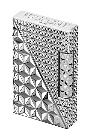 S.T. Dupont Ligne 2 Çift Soft Alev Fire X Gümüş Puro Çakmağı C16645