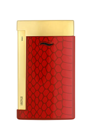 S.T. Dupont Lacquered Slim 7 Kırmızı Puro Çakmağı 27075