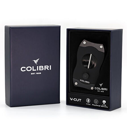 Colibri Siyah V-Cut Puro Kesici