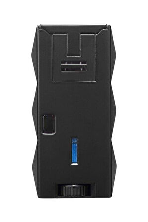 Colibri Quasar II Çift Torch Pürmüz Siyah Puro Çakmağı