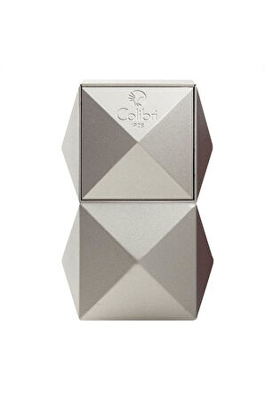 Colibri Quasar 3 Torch Pürmüz Gümüş Masa Tipi Puro Çakmağı