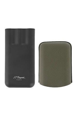 S.T. Dupont Haki Üçlü Puro Kılıfı 183349