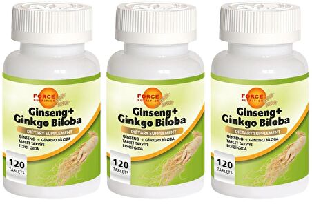 Ginseng Ginkgo Biloba 3x120 Tablet