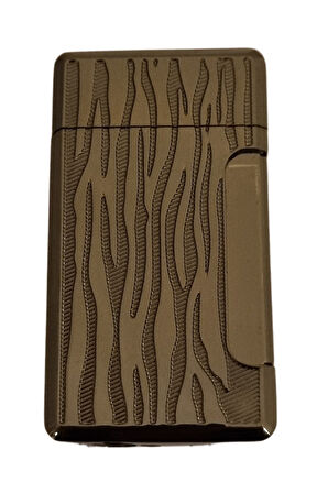 Black Martin Tek Torch Pürmüz Gunmetal Desenli Metal Puro Çakmağı