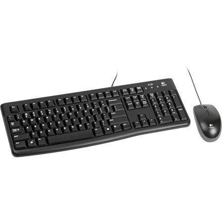 Logitech Mk120 Klavye Mouse Set Usb 920-002560 İNGİLİZCE Q