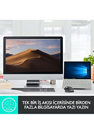 Logitech Mx Keys S 920-011621 İngilizce Mac Aydınlatmalı Klavye Siyah