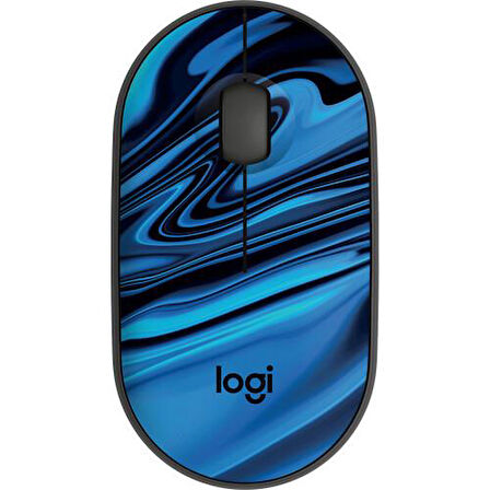 Logitech M340 Wireless Mouse Blue Galaxy