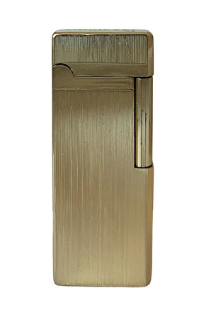 Vindiesel Fırçalı Gold Slim Soft Flame Çakmak