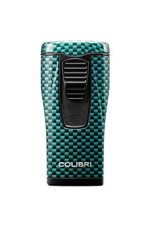Colibri Monaco 3 Torch Pürmüz Karbonfiber Yeşil Puro Çakmağı