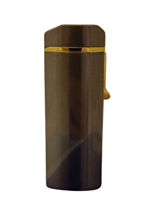 PremiumQuality Çakmak Kesici Gaz Gunmetal Üçlü Puro Seti