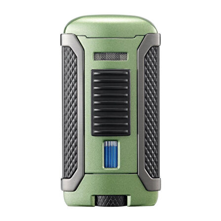 Colibri Apex Tek Torch Pürmüz Metalik Yeşil-Siyah Puro Çakmağı