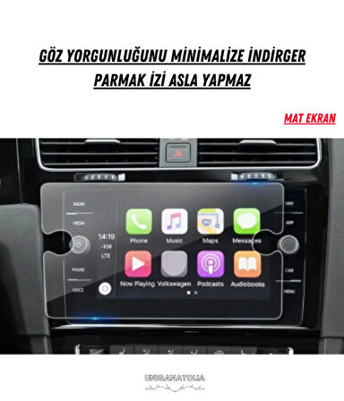 Passat B8 8.5 inç 2020-2023 Navigasyon ve Multimedya Uyumlu Mat Ekran Koruyucu
