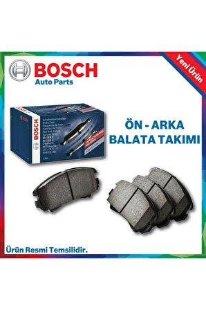 Renault Fluence Ön Arka Fren Balata Takımı-manuel El Freni