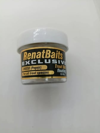 Renat Trout Bait Peynirli Silikon Kurtçuk Alabalık Yemi – Beyaz