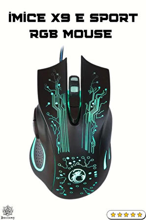 Gaming Oyun Mouse Renk Değiştiren Işıklı Profesyonel Mouse E-sport Işıklı Oyuncu Faresi Profesyonel