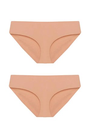 2'li Kadın Dikişsiz Lazer Kesim Bikini Külot – İz Yapmaz, No Show Rahat İç Çamaşırı - 301
