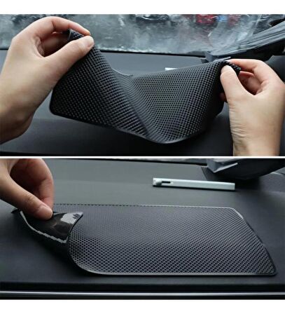 Kia Pregio için torpido üstü telefon anahtar para eşyalık - logolu