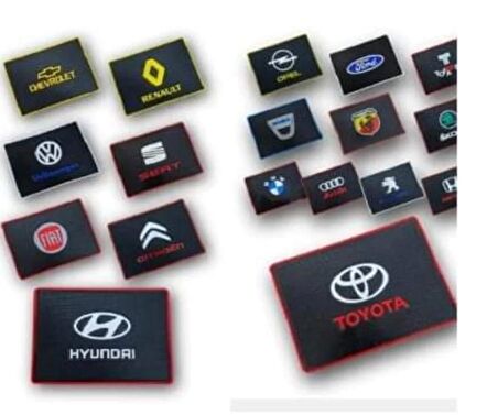 Opel Frontera için torpido üstü telefon anahtar para eşyalık - logolu