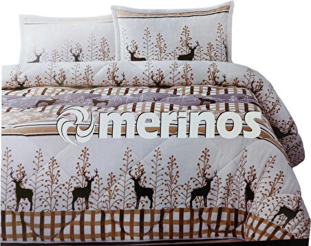 MERİNOS COMFORTER SET TEK KİŞİLİK YORGAN